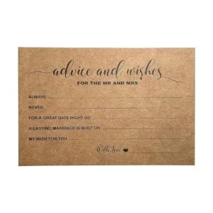 RXBC2011 Tarjetas de consejos de boda y buenos deseos para_1