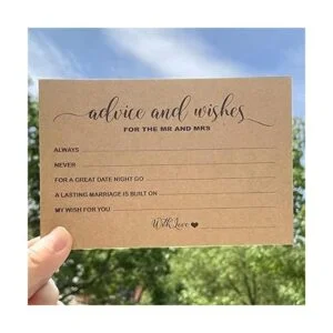 RXBC2011 Tarjetas de consejos de boda y buenos deseos para_3