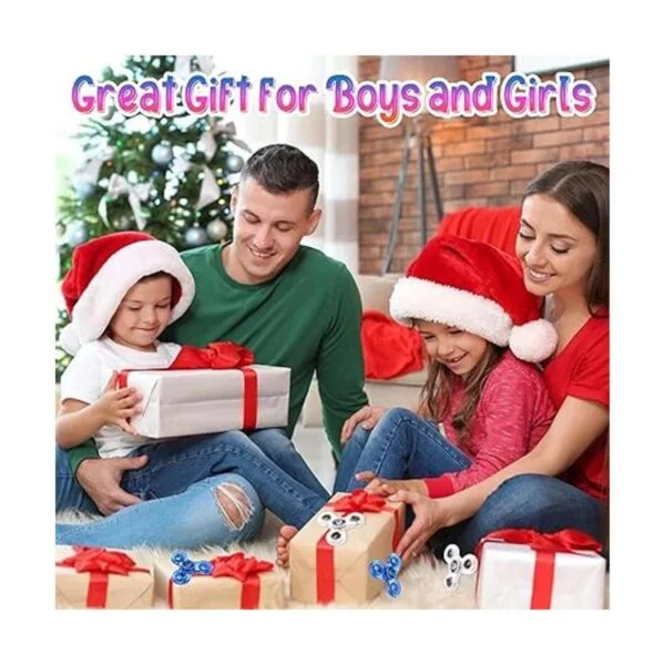 Gigilli Fidget Spinners Paquete de 2 juguetes sensoriales_6