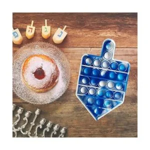 Hanukkah Poppit Dreidel Pop Fidget Toy Chanukah Party_7