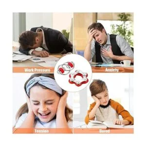 El juego de 8 juguetes para ansiedad incluye 4 cadenas de_5