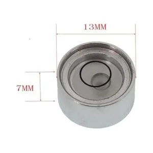 Mini metal horizontal universal de burbujas nivel de agua_2