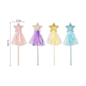 Kit de varita de princesa con purpurina varita de_3