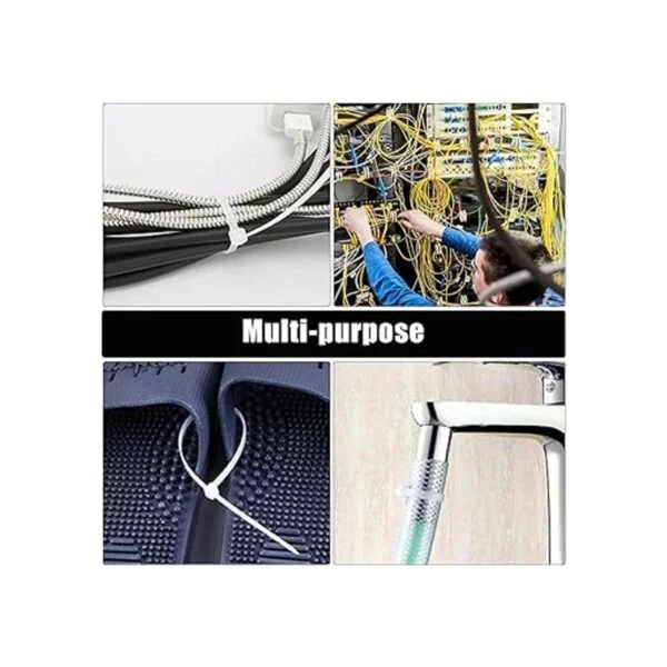 Bridas para cables 600 bridas de nailon autobloqueantes_7