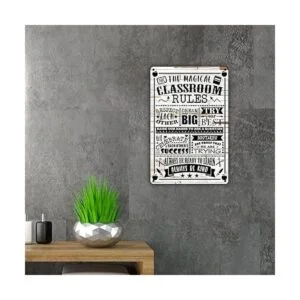 QIONGQI Letrero de metal divertido para decoración de_4