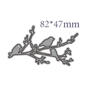 XMYXCRAFT Troqueles de metal para ramas de pájaros_2