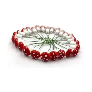 Aliotech 50 piezas mini miniaturas de hongos artificiales_3