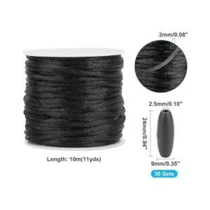 PH PandaHall Cierre de separación para cordón juego de 30_2