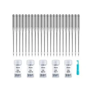 100 agujas universales para máquina de coser agujas de_1