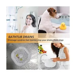 Capturador de pelo cubierta cuadrada de drenaje para_2