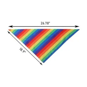 Tinsow Pañuelos multiusos con diseño de arco iris para_3