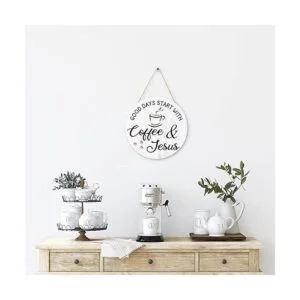 Letrero de barra de café decoración de café letrero de_2