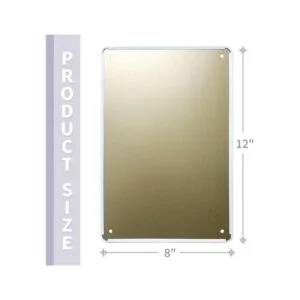 ANJOOY Letreros de metal de estaño para pollo señal de_3