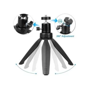 SoeKoa Mini proyector de trípode compatible con DR.J_2