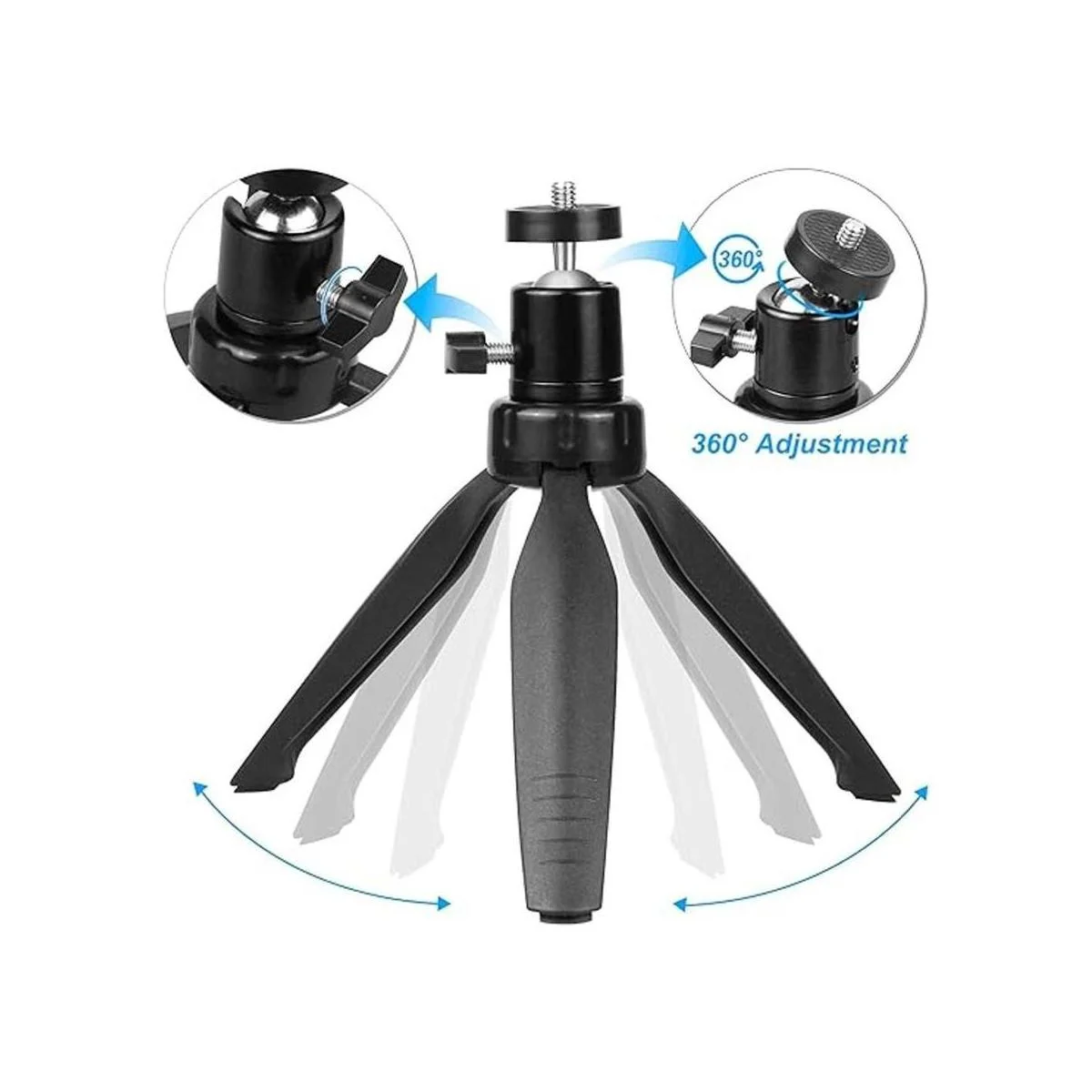 SoeKoa Mini proyector de trípode compatible con DR.J_2