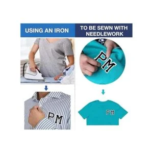 Parches de letras termoadhesivas de 52 piezas parches de_4