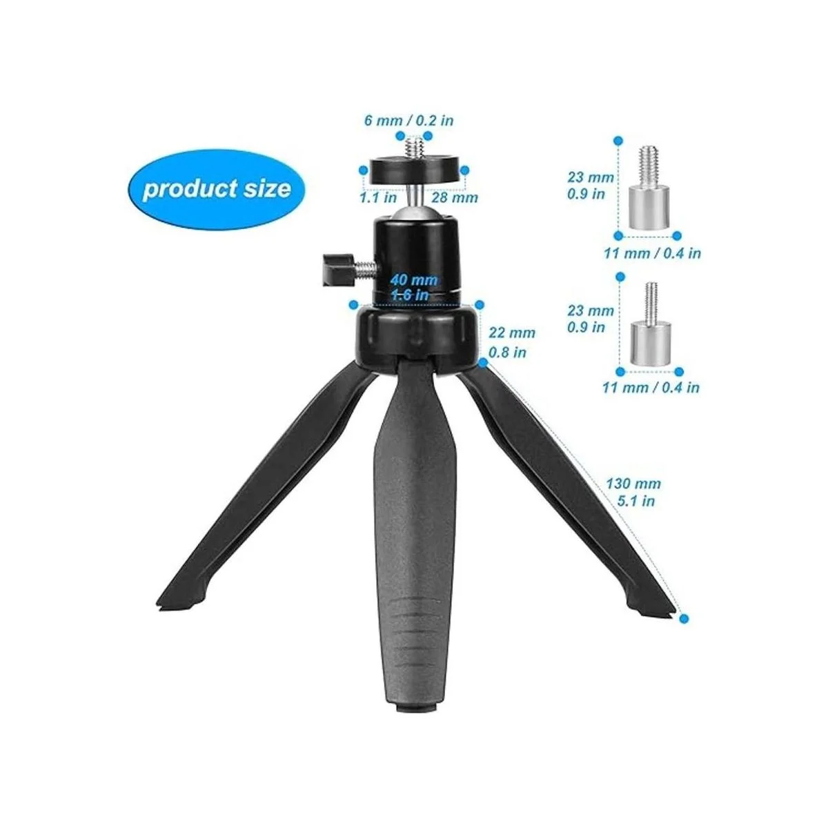 SoeKoa Mini proyector de trípode compatible con DR.J_4