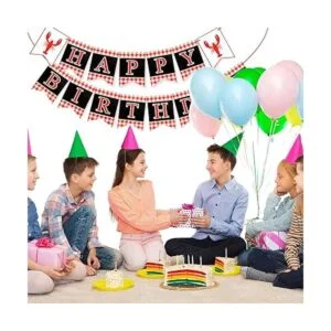 Cartel de fiesta de cumpleaños con temática de cangrejos_6