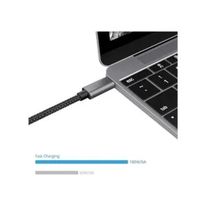nonda Cable USBC a USBC de 100 W cable de nailon trenzado_3