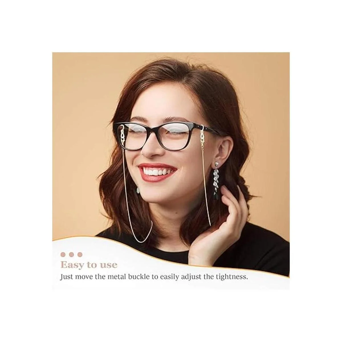 Terminales de cadena de gafas para gafas soporte de_3