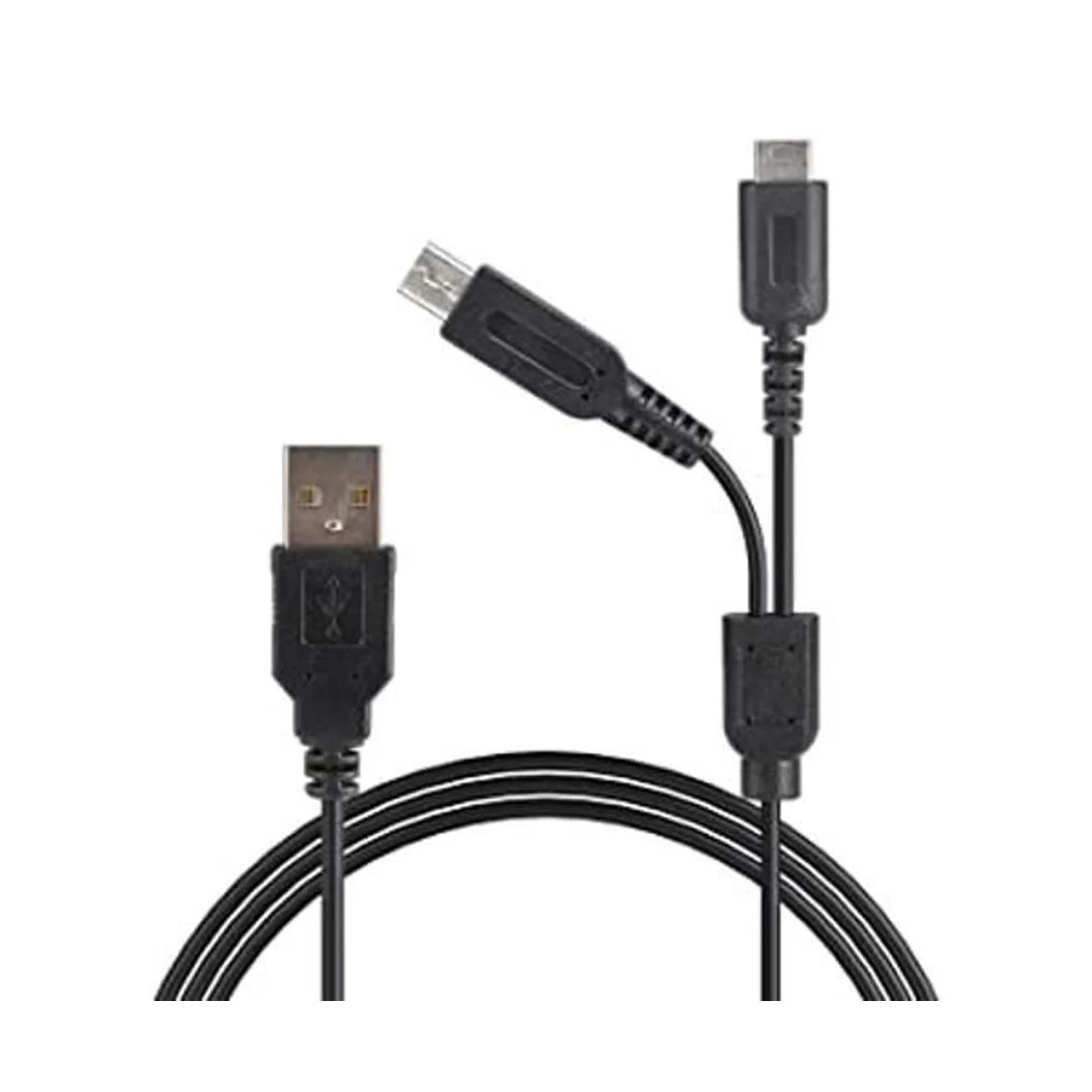 Cable cargador USB 2 en 1 para Nintendo DS Lite nuevo_1