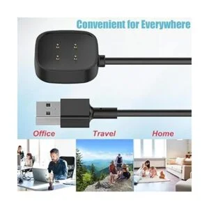 EXMRAT Soporte de cargador compatible con Fitbit_5