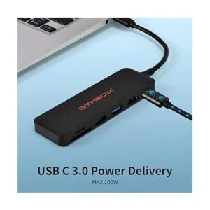 GT MEDIA Adaptador USBC Hub con puerto de carga PD de 100_4
