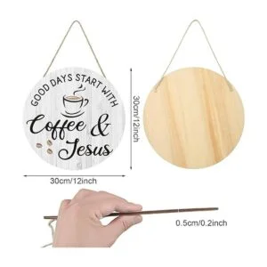 Letrero de barra de café decoración de café letrero de_6