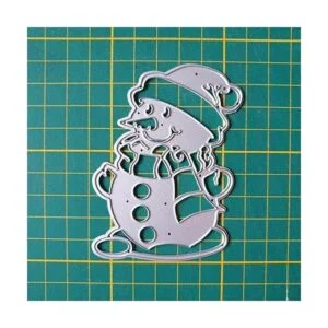 XMYXCRAFT Muñeco de nieve de metal de Navidad lindas_3