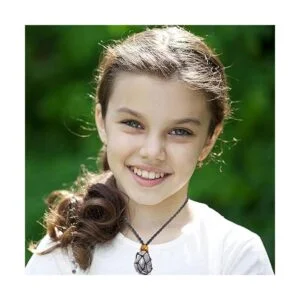 4 piezas de collar de cristal soporte de piedra vacía_4