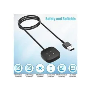 EXMRAT Soporte de cargador compatible con Fitbit_2