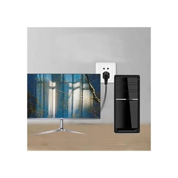 LIANSUM Cable de CA de 3 clavijas de 5 pies y 18 AWG para_5