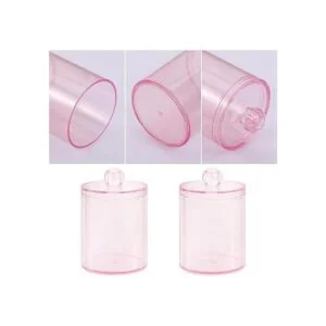 Tbestmax Paquete de 2 tarros de baño con soporte Qtip para_3