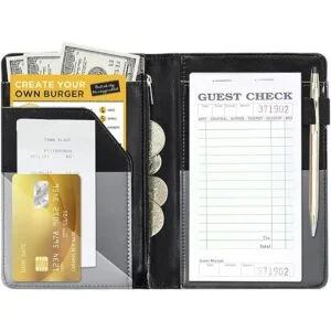 Libros negros de servidor para camareracamarero con_5