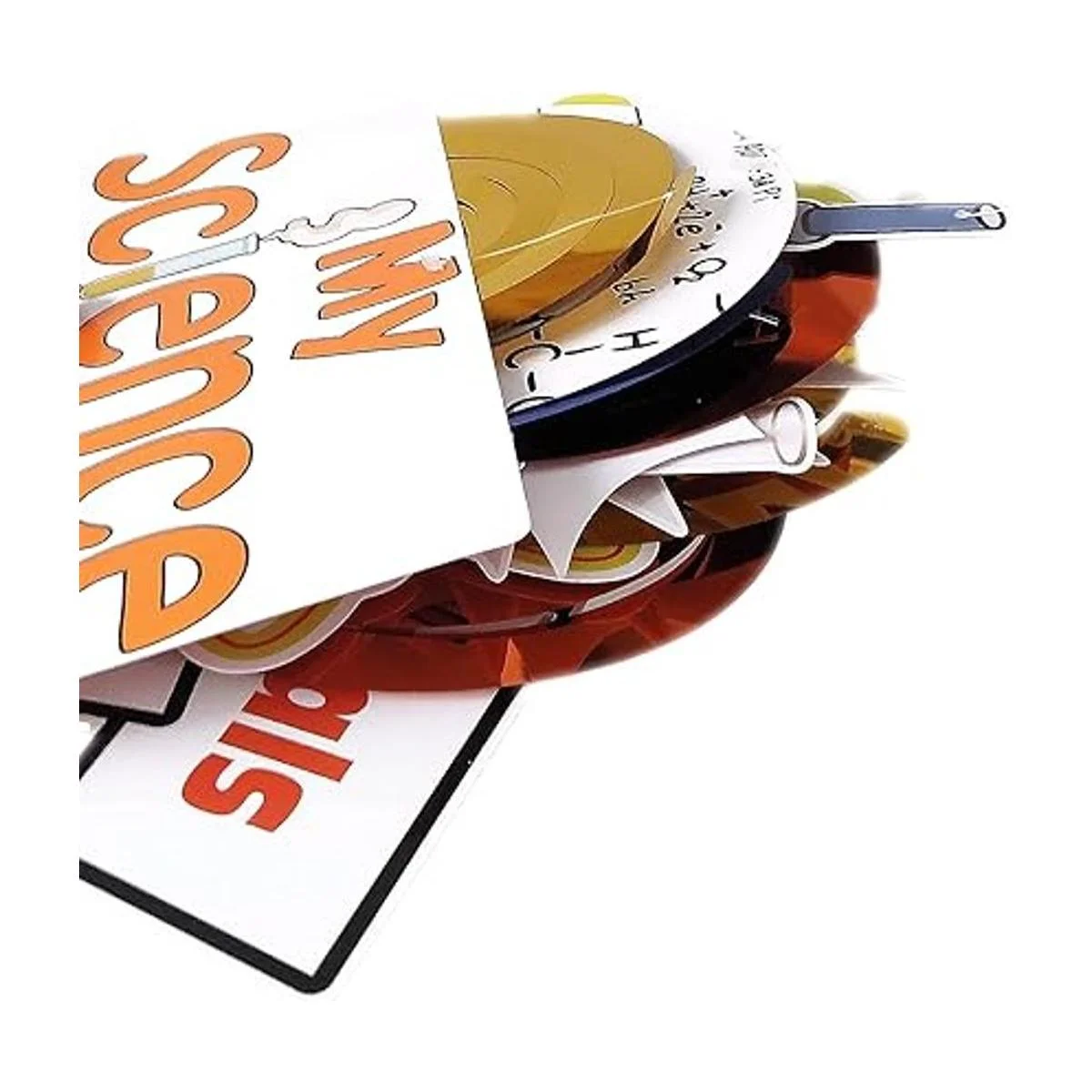 Kit de decoración de cumpleaños con temática científica y_7