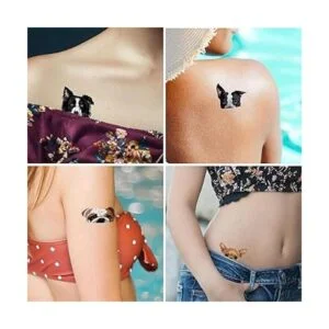 WIRESTER Calcomanías de tatuaje temporal para niñas niños_6