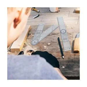 Goniómetro de plástico transportador de ángulo rápido con_5