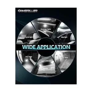 Combriller 194 bombillas LED de 6000 K color blanco sin_2