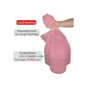 Juego de 2 manteles de plástico rosa desechables de 84_3