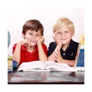 Goniómetro de plástico transportador de ángulo rápido con_6