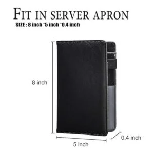 Libros negros de servidor para camareracamarero con_2