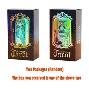SUNHHX Juego de cartas de tarot 78 tarjetas de tarot_2