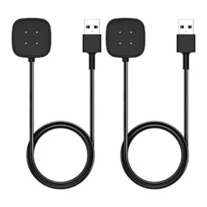 Threeeggs Compatible con el cargador Fitbit Sense 2 cable_1