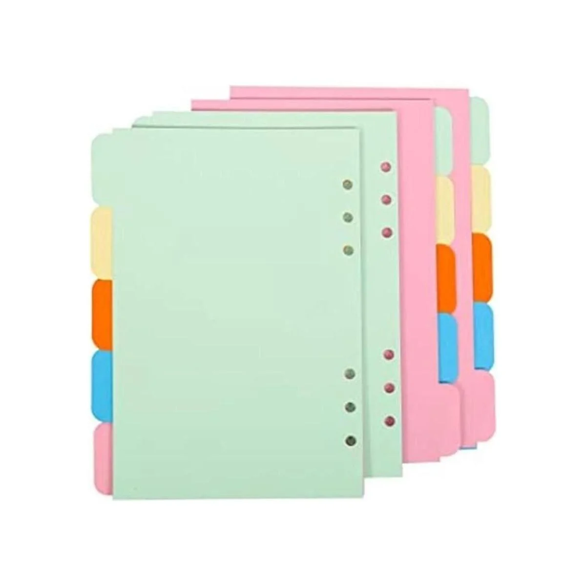 Taicanon Paquete de 4 divisores A5 divisores de índice de_1