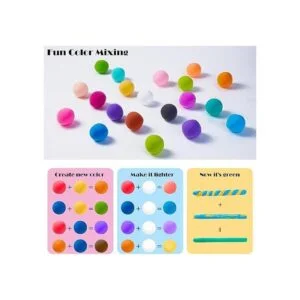 EDIFON Arcilla seca al aire arcilla mágica de modelado de_3