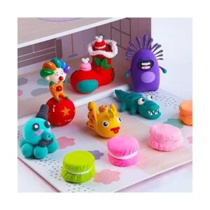 EDIFON Arcilla seca al aire arcilla mágica de modelado de_6