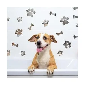 12 hojas de espejo de perro adhesivo de pared incluye 18_4