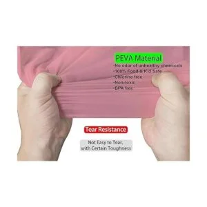Juego de 2 manteles de plástico rosa desechables de 84_2