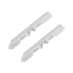 JCBIZ 2pcs gafas pupila distancia regla 5.906 in ojo_1