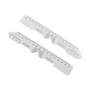 JCBIZ 2pcs gafas pupila distancia regla 5.906 in ojo_3